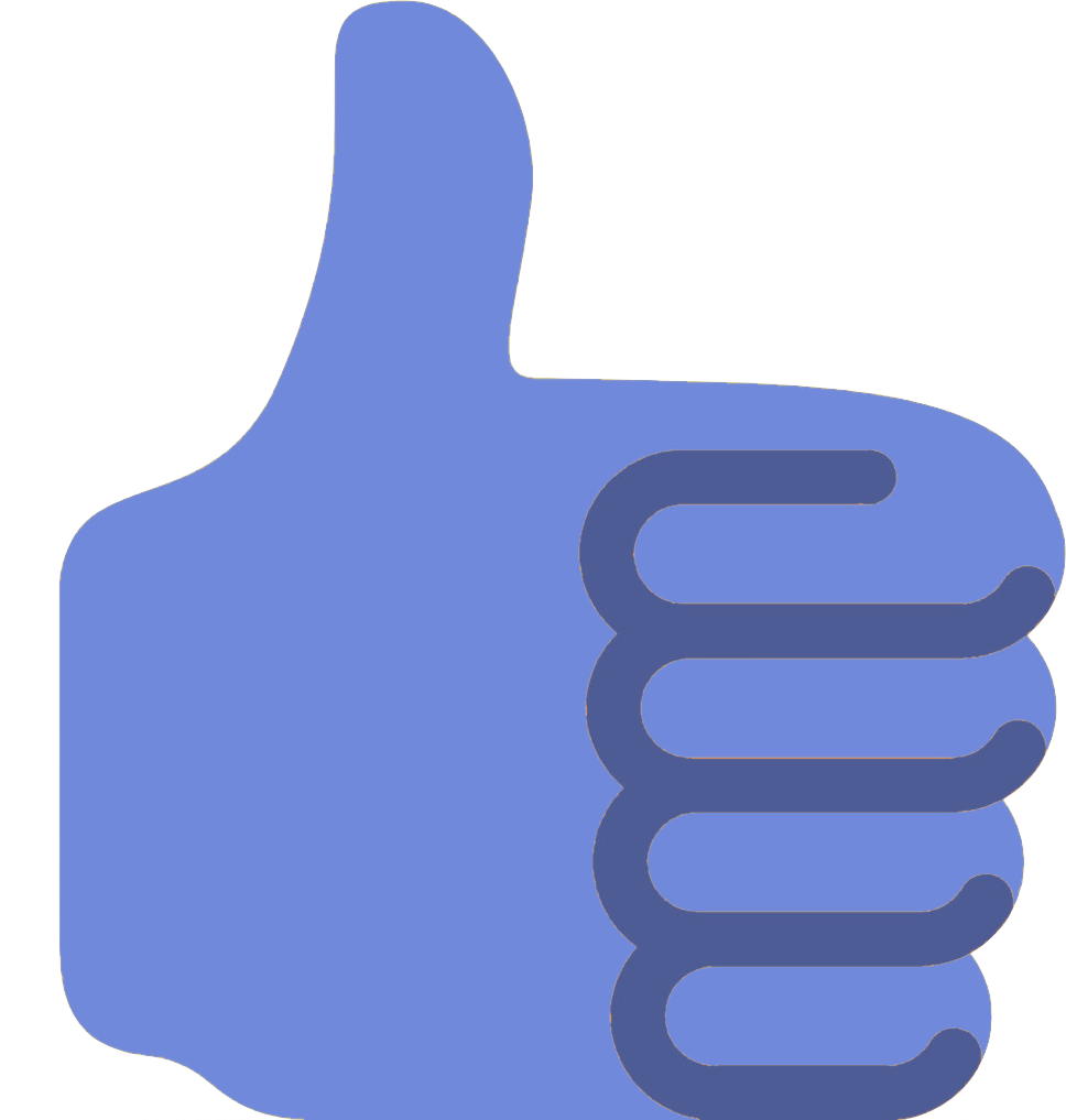 blurple_thumbsup emote for Discord