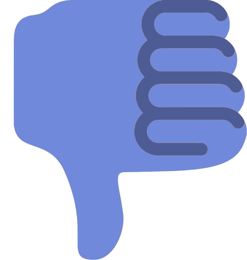 blurple_thumbsdown emote for Discord