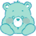 carebearadore emote for Discord
