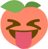 peach_xp emote for Discord