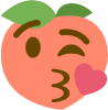 peach_kiss static emote