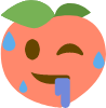 peach_hott emote for Discord