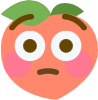 peach_embarrassed emote for Discord