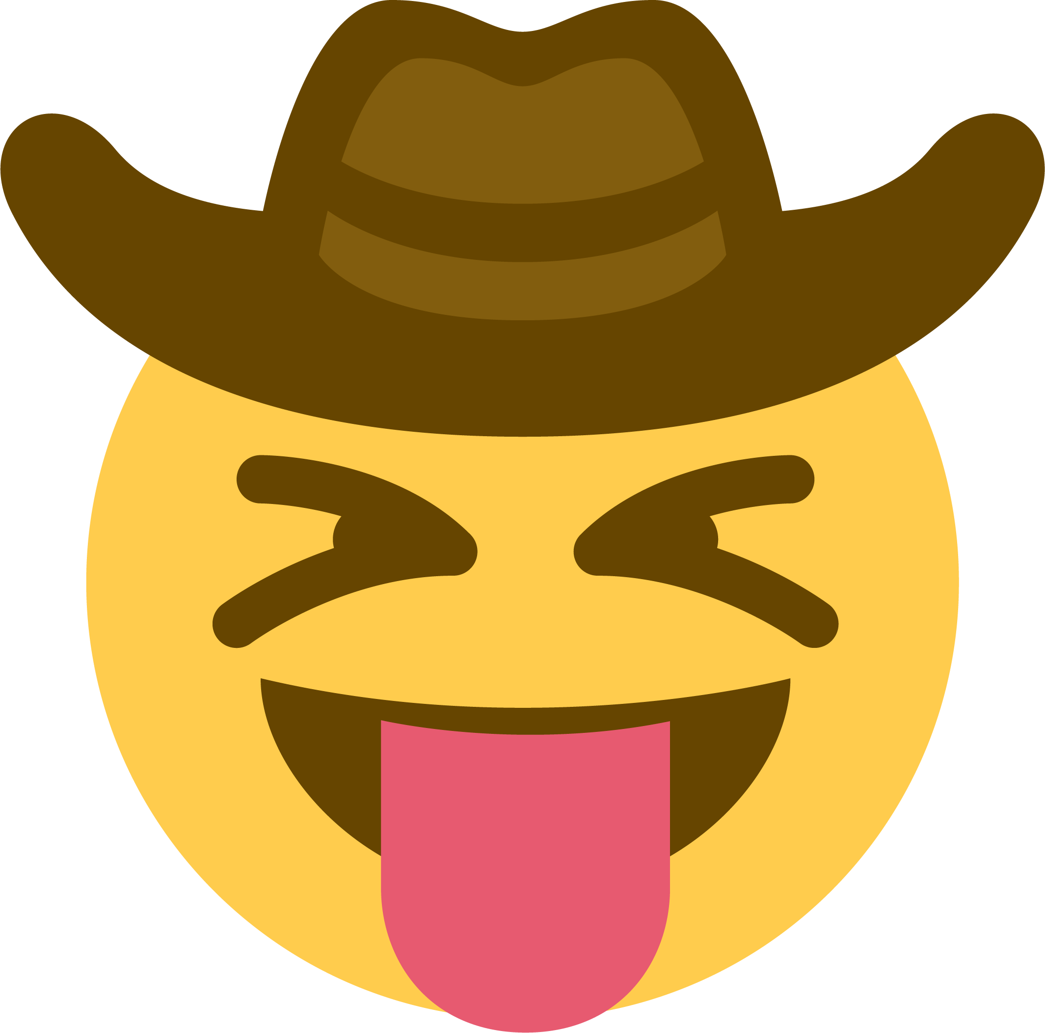 stuck_out_tongue_closed_eyes_cowboy emote for Discord