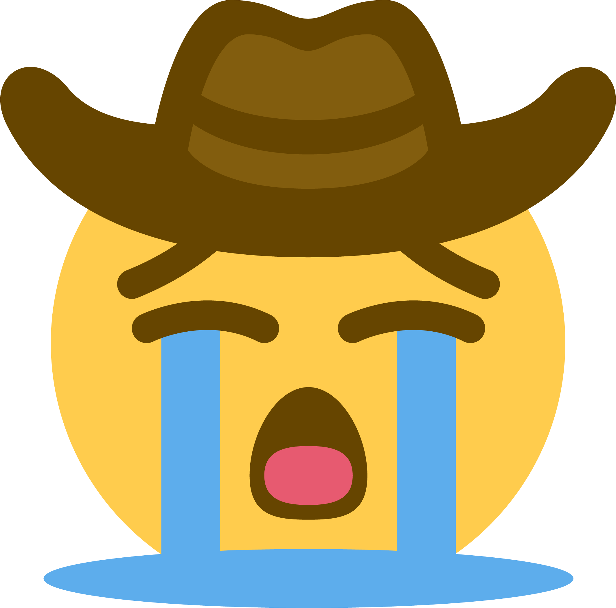 sob_cowboy emote for Discord
