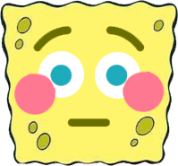 flushedsponge emote for Discord