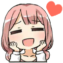 Himari_love emote for Discord
