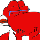 RedYoshiHands emote for Discord