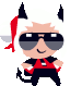 Helltaker_DanceJustice emote for Discord