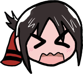 KaguyaBlushing emote for Discord