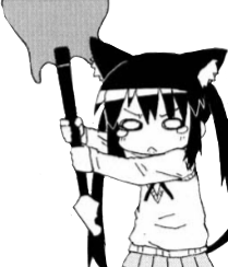 AzunyanDestroy emote for Discord