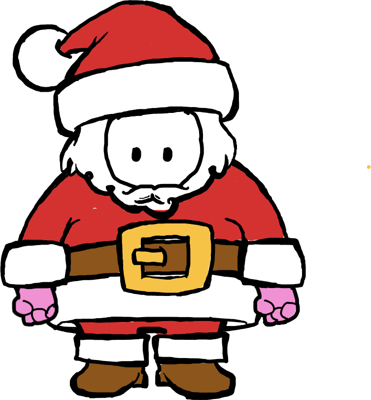 Fall_Guys_Santa emote for Discord