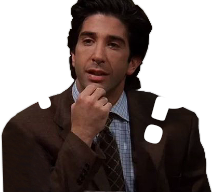 thinking_ross emote for Discord