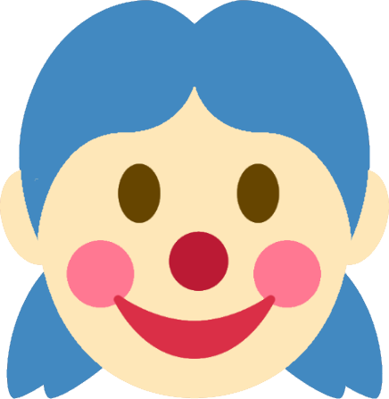 clown_girl emote for Discord