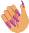 periodt_lightskin_pinknails emote for Discord