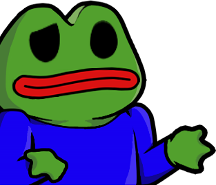 pepe_nah_notme emote for Discord