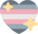 demigirl_pride_heart emote for Discord