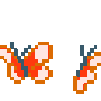 Butterfly_Orange emote for Discord