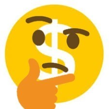 thinking_yellowmark emote for Discord