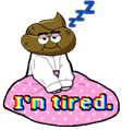 SleepyPoo emote for Discord