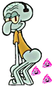 SquidwardPoo emote for Discord