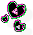 3DPooHearts emote for Discord