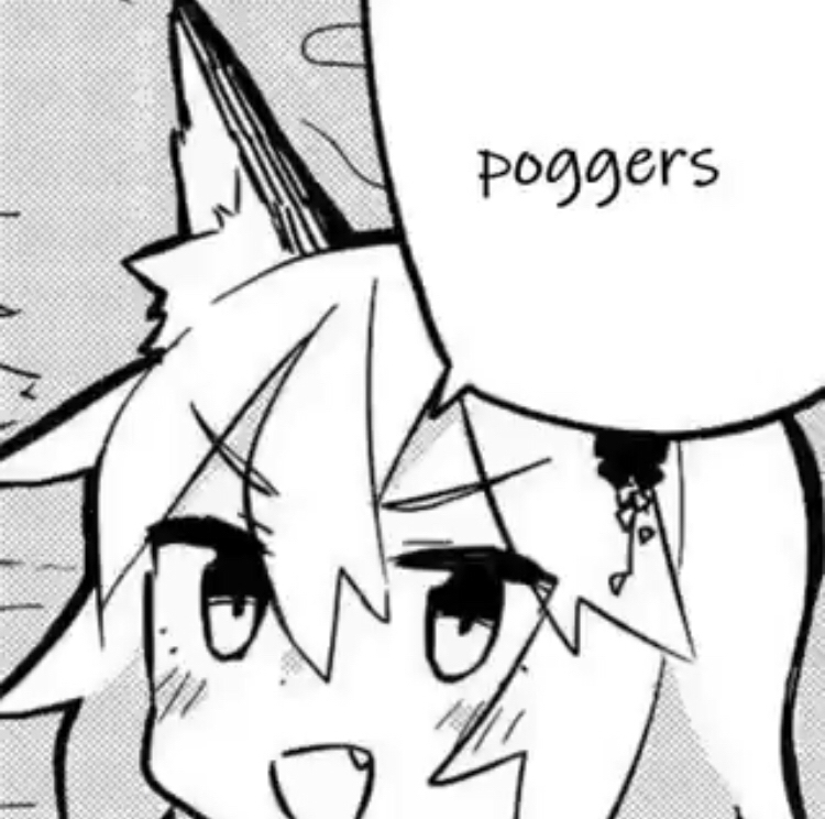 anime_poggers emote for Discord