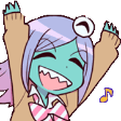 midoricheer emote for Discord