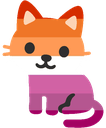 lesbian_kitty emote for Discord