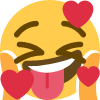crazy_cute_laughing emote for Discord