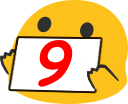 number9 emote for Discord