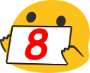 number8 emote for Discord