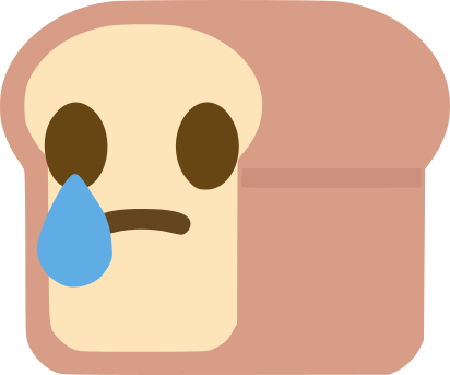 Sad_bread emote for Discord