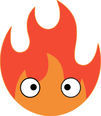 Calcifer emote for Discord