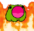blaze_froggo emote for Discord