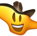 Distorted_Cowboy_Emoji emote for Discord