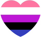 Genderfluid_Heart emote for Discord