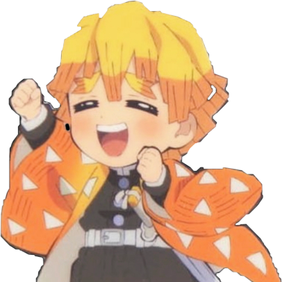 zenitsu_cheer emote for Discord