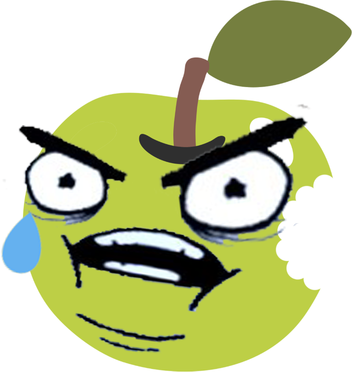 Sour_Apple emote for Discord