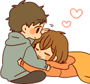 couplecuddle emote for Discord