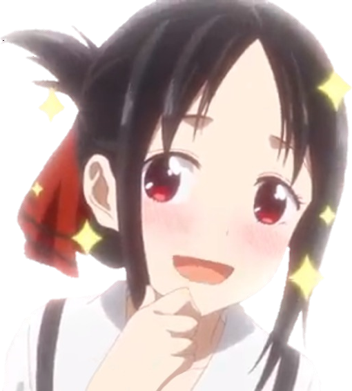 KaguyaHappySmug emote for Discord