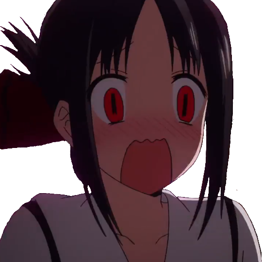 KaguyaBlush emote for Discord