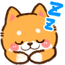 shibasleep emote for Discord