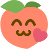 Stay_Peachy emote for Discord