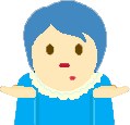 Shrugging_Clown emote for Discord