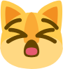 Kitty_Screeeam emote for Discord