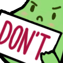 dont_sign_bean emote for Discord