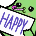happy_birthday_sign_bean emote for Discord