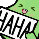 haha_laugh_sign_bean emote for Discord