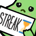 streak_sign_bean emote for Discord
